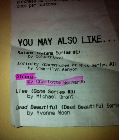 charlotte's receipt